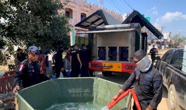 Brimob-Polri-Kerahkan-13-Randurlap-dan-8-Water-Treatment,-Perkuat-Pelayanan-Pascabencana-di-Aceh,-Sumut,-dan-Sumbar